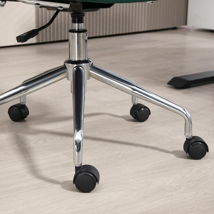 Produktbild Homcom Bürostuhl Polyester, Stahl Grün