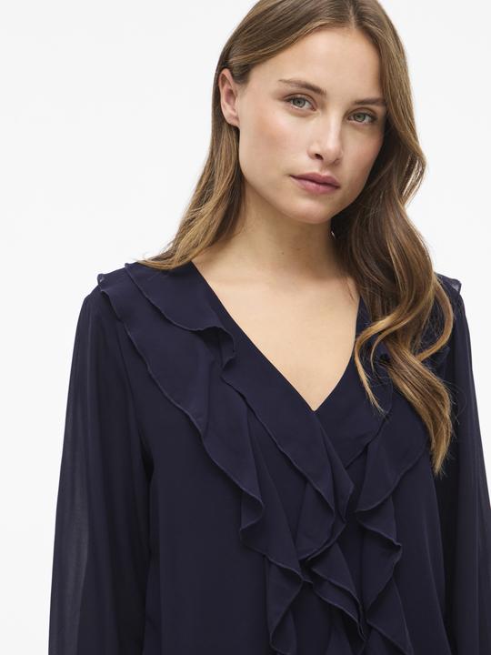 Immagine prodotto Vila VIANE Gerüschtes Oberteil mit langen Ärmeln (42)