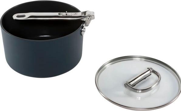 Image du produit Joseph Joseph Space Casserole à manche rétractable avec couvercle D19cm (Aluminium, 19 x 17.20 cm)
