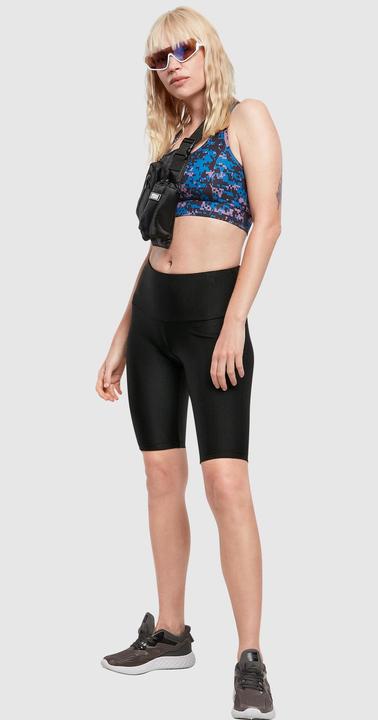 Produktbild Urban Classics Ladies High Waist Shiny Rib Cycle Shorts (S)