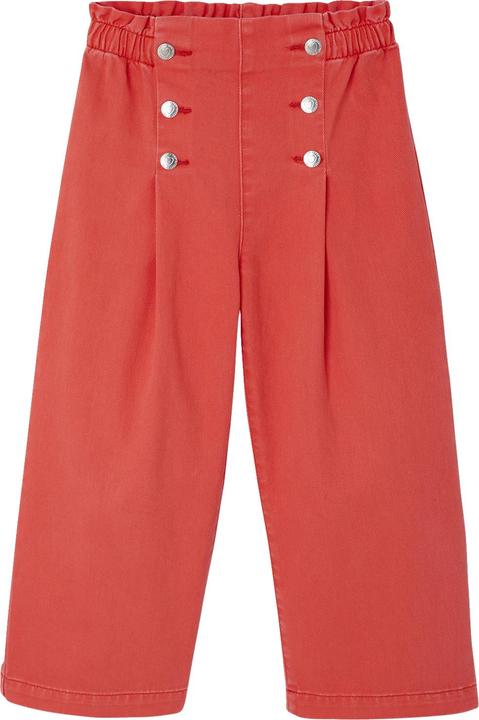 Actual product image Vertbaudet Weite Mädchen Hose mit Zierknöpfen