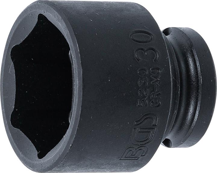 Image du produit BGS Douille à choc, six pans | 12,5 mm (1/2") | 30 mm (30 mm)