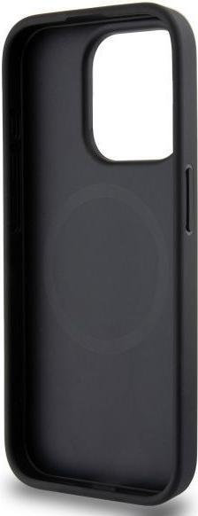 Actual product image DKNY - Leather Hardcase Grained PU Metal Logo MagSafe (DKHMP15XPGHLME) - iPhone 15 Pro Max - Beige (Apple iPhone 15 Pro Max)