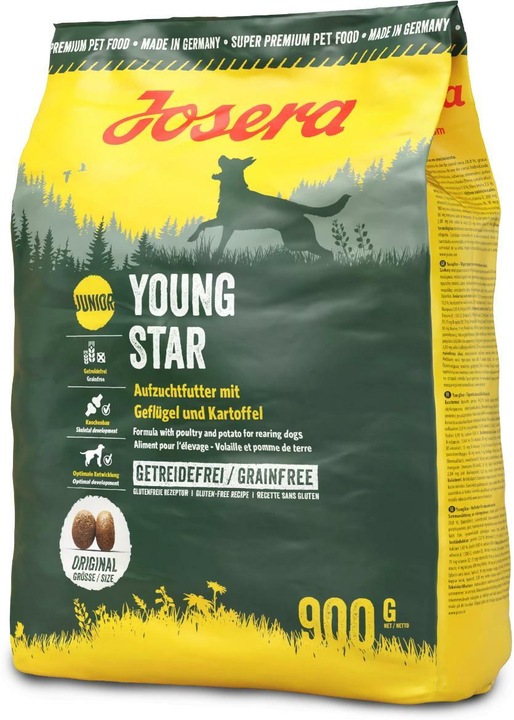 Produktbild Josera Young Star ohne Getreide (Junior, 1 Stk., 900 g)