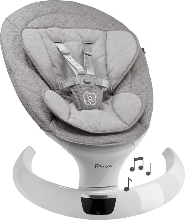 Produktbild BabyGo Swing grau