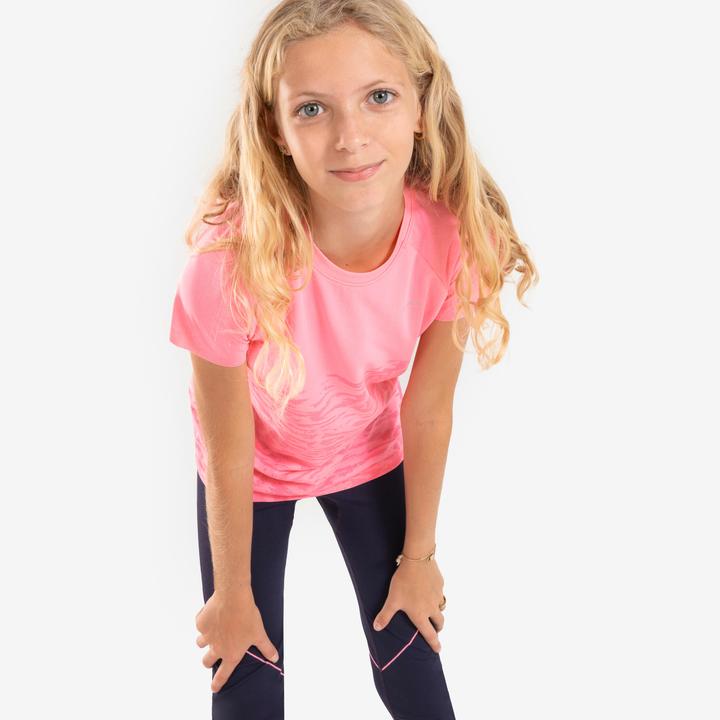 Produktbild Kiprun Laufshirt Kinder Mädchen nahtlos - Care 900 rosa (152)