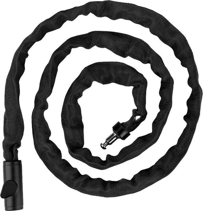 Twheels Lucchetto a catena con chiave in nero