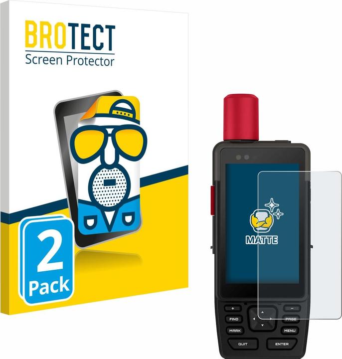 BROTECT Entspiegelungsfolie für Garmin GPSMAP H1i Plus Displayschutz Displayschutzfolie Folie Matt
