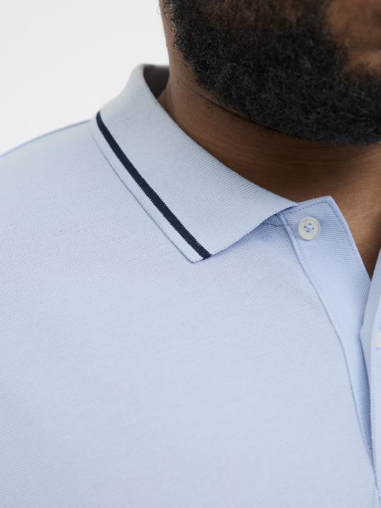 Actual product image Jack & Jones Plus Size Gedruckt Poloshirt Poloshirt (4XL)