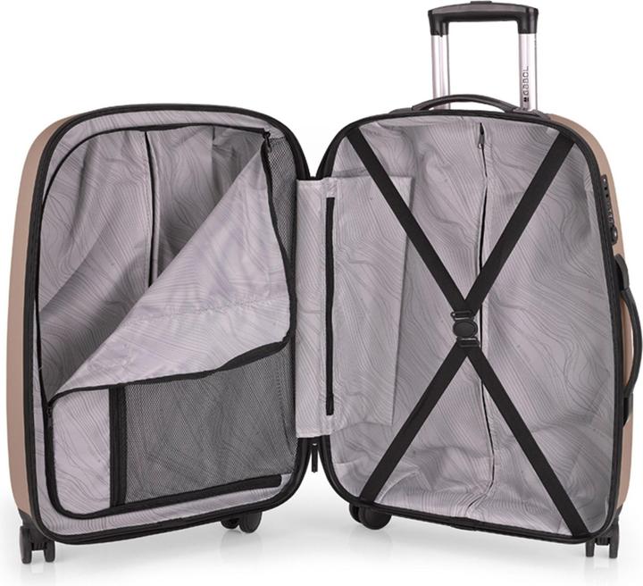Actual product image Gabol Paradise XP 4 wheel suitcase set 3-piece (204 l)