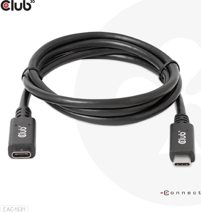 Productafbeelding Club 3D USB C — USB C (1 m, USB 3.0, 60 W)