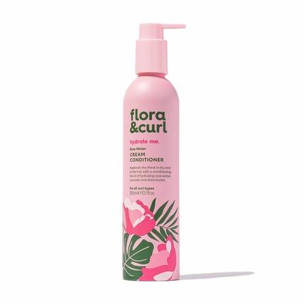 Actual product image Flora & Curl Rose Water Detangling Lotion