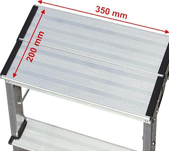 Actual product image kaiserkraft TREPPY Doppel-Klapptritt (Folding step)