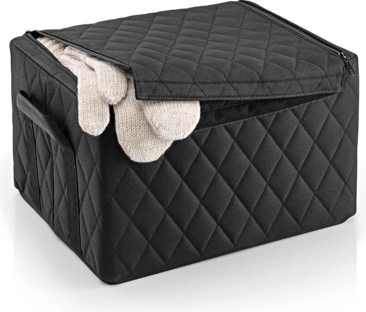 Produktbild reisenthel Aufbewahrungsbox Rhombus M Schwarz (31 cm, 28 l, 1x)