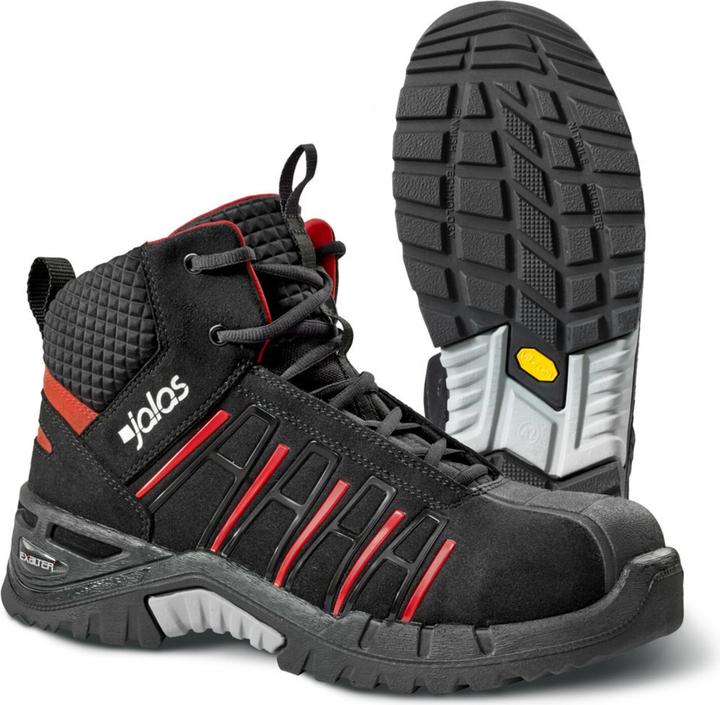 Productafbeelding Jalas Laars 9975 Exalter zwart rood S3 maat 47 (S3, 47)
