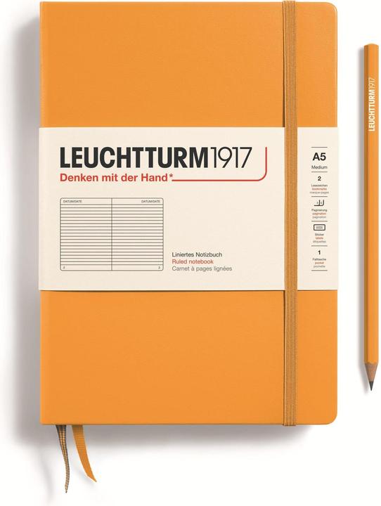 Immagine prodotto Leuchtturm1917 solleticatore (A5, Righe, Copertina rigida)
