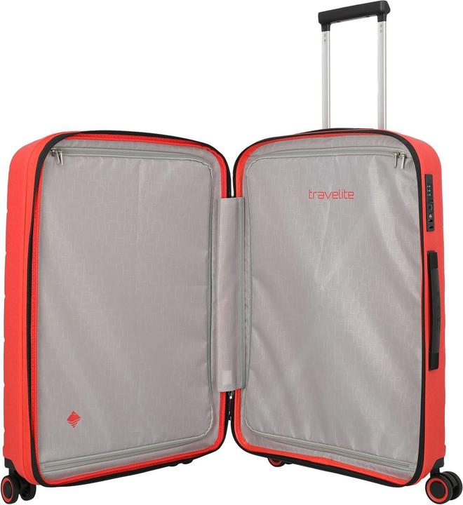 Actual product image Travelite Burano 4 Rollen Kofferset 3-teilig mit Dehnfalte (207 l)