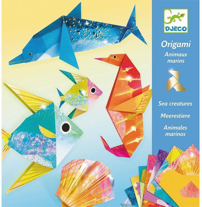 Produktbild Djeco Origami Meerestiere