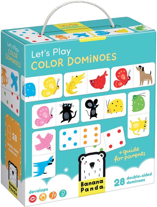 Actual product image Banana Panda Laten we kleurendomino spelen 2+ (German)