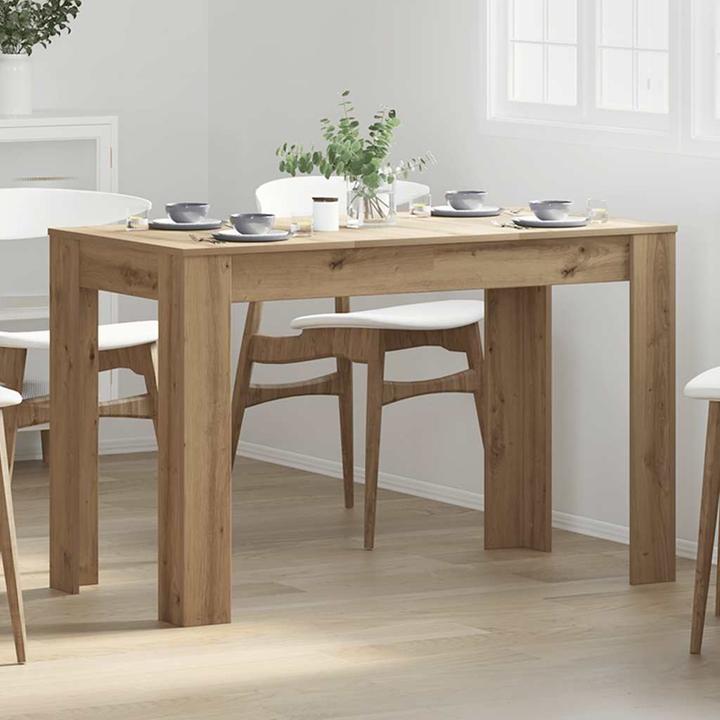 Image du produit vidaXL Esstisch Artisan-Eiche 120x60x76 cm Holzwerkstoff (120 x 60 x 76 cm)