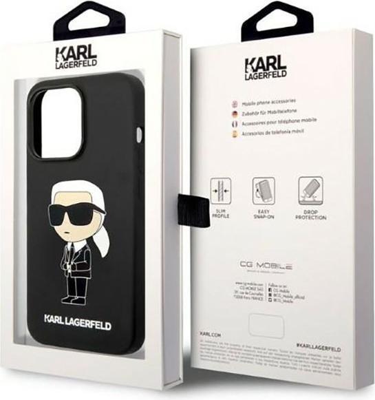 Image du produit Karl Lagerfeld iPhone 14 Pro Max Liquid Silicone Ikonik NFT Case (Apple iPhone 14 Pro Max)