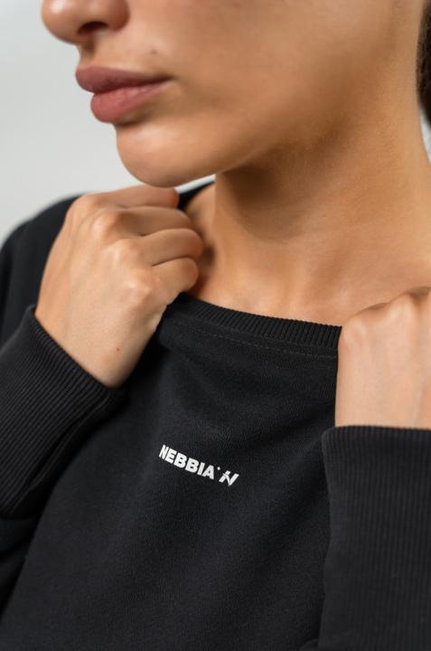 Immagine prodotto Nebbia Felpa girocollo Gym Spirit 483 - nero (L)