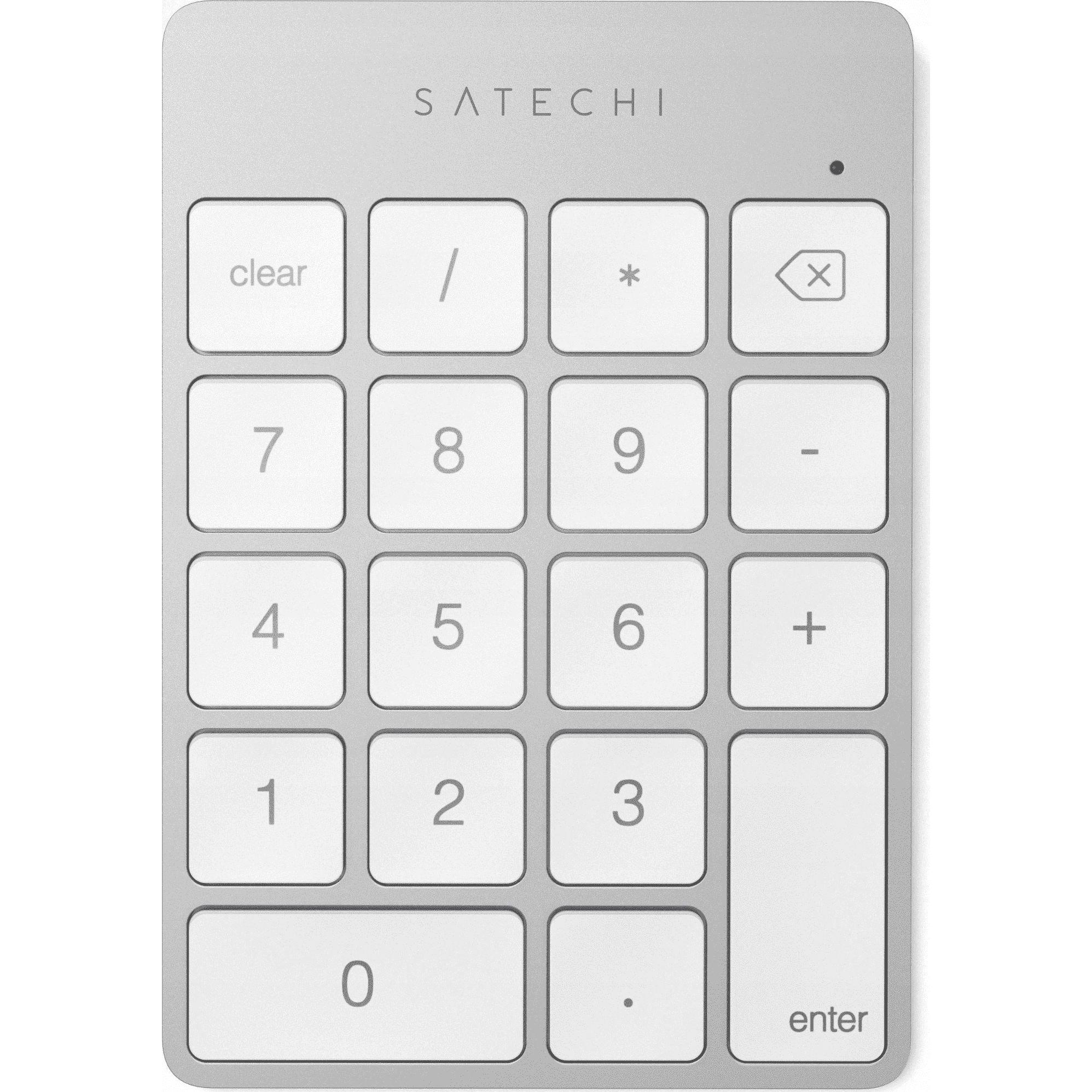 Satechi Slim (Nummernblock, Kabellos), Tastatur, Silber