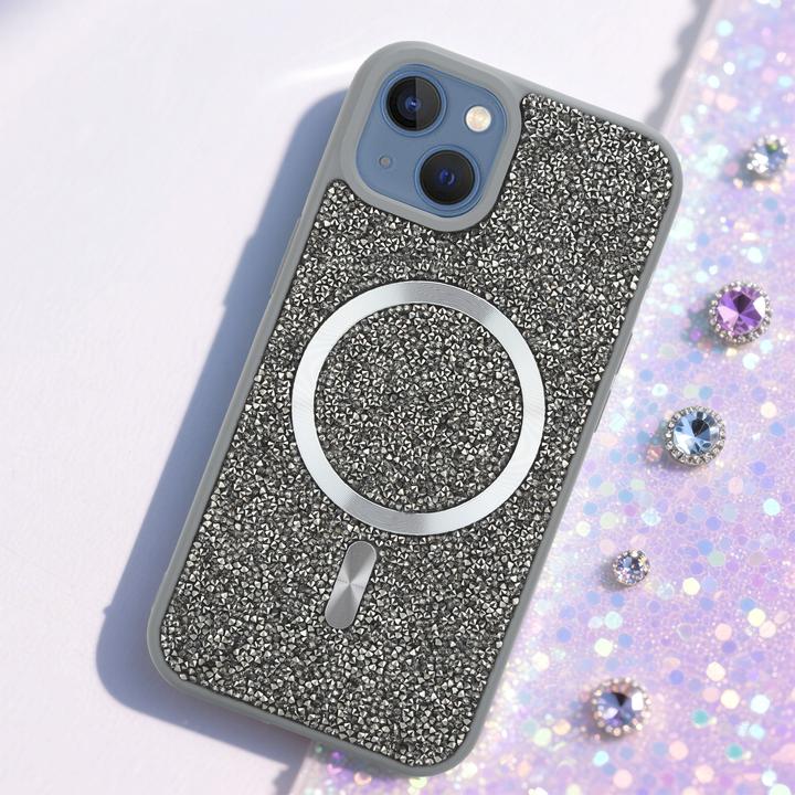 Image du produit Cadorabo Coque pour Apple iPhone 13 / 14 Paillettes Scintillant Design (Apple iPhone 13)