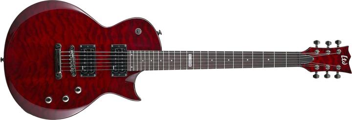 Produktbild ESP LTD EC-100QM STBC (E-Gitarre, Maple, Quilted maple)
