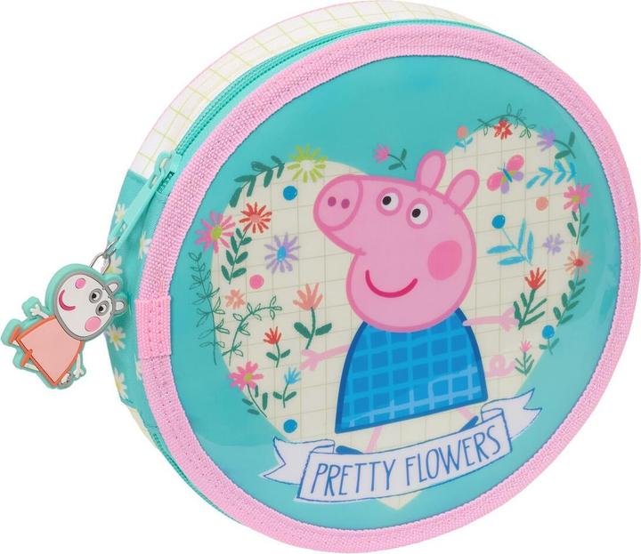 Peppa Pig Federmäppchen Mit Zubehör Pretty Flowers Gelb Minze 18 Stücke