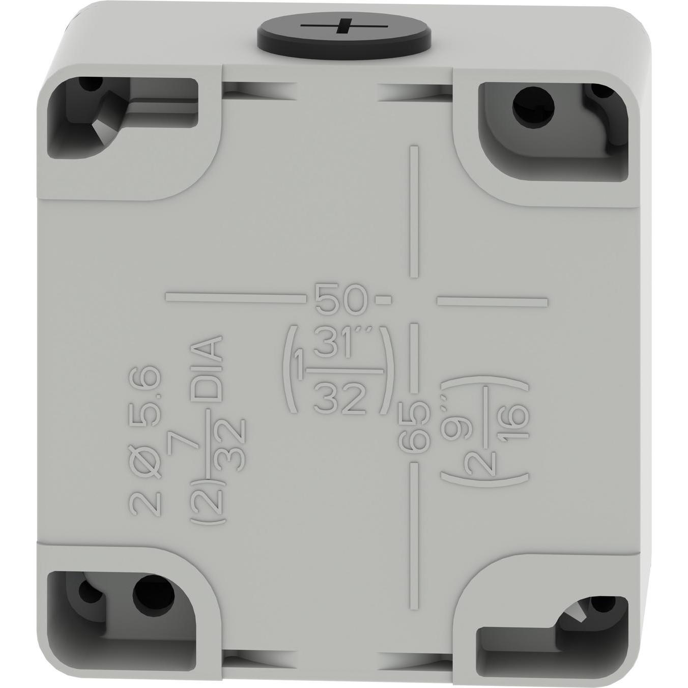 Thumbnail - Schneider Electric XAPD11 Leergehäuse XAP Metall grau ohne Bohrung - CSA (Gehäuse), Elektronikzubehör + Gehäuse, Grau