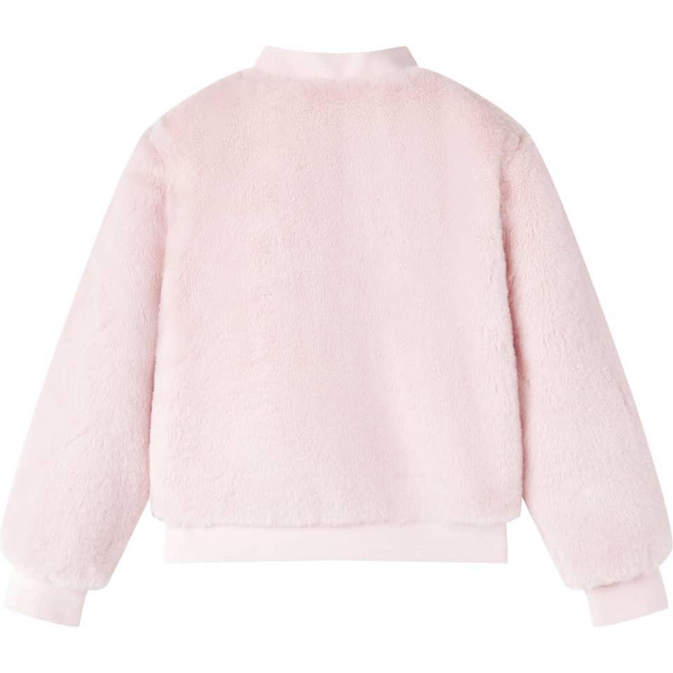 Thumbnail - VidaXL, Jungen, Jacke, Kinderjacke Kunstpelz Zartrosa 92,Material: Kunstpelz (100 (92), Rosa, 92