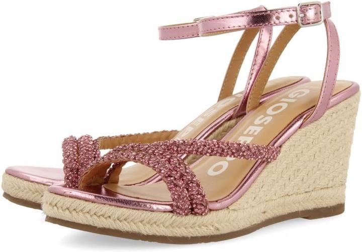 Image du produit Gioseppo Espadrilles à talon compensé avec strass et fermeture réglable (36)