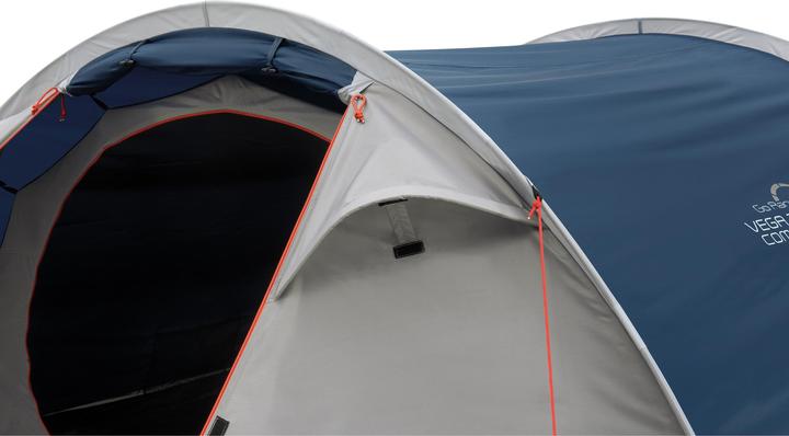 Productafbeelding Easy Camp Vega 300 Compact 3 Person(en) Blauw, Wit Koepel / Iglo tent (Tunnel tent, 3.46 kg, 3 personen)