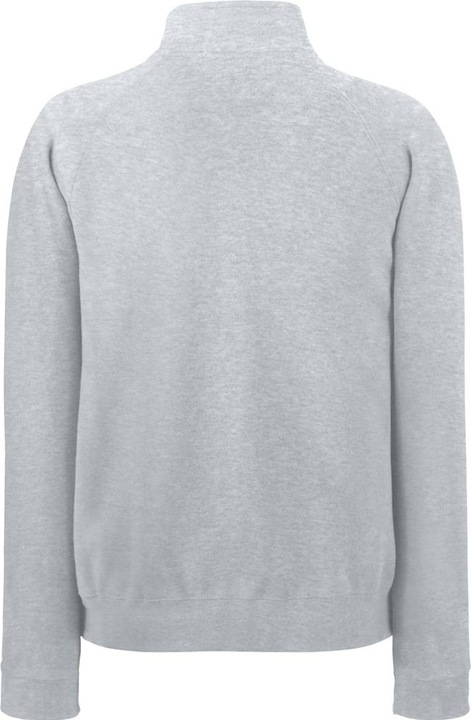 Actual product image Fruit of the Loom Mens Zip Neck Sweatshirt (4XL)
