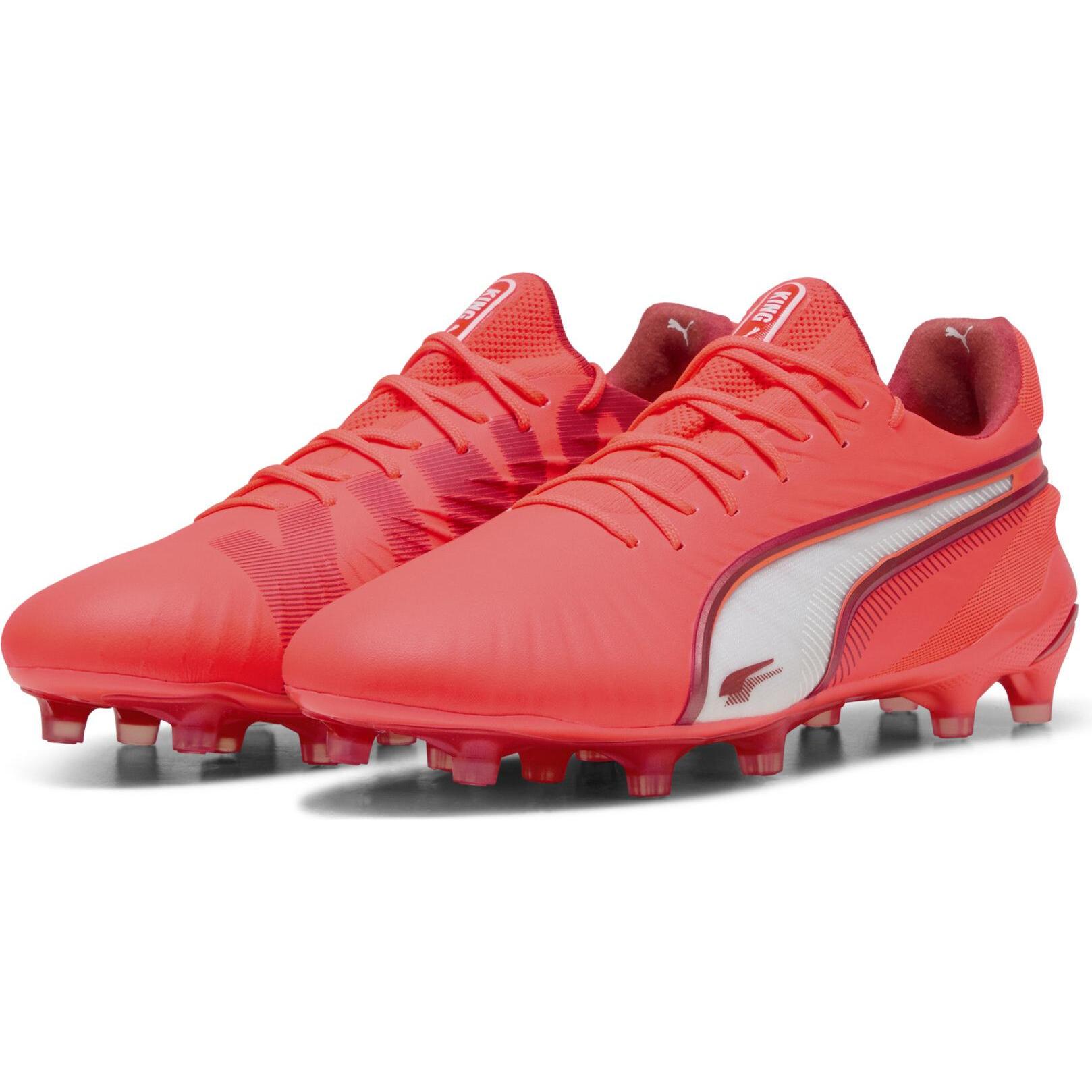 Puma, Herren, Fussballschuhe, King Ultimate Fg/Ag (46), Rot