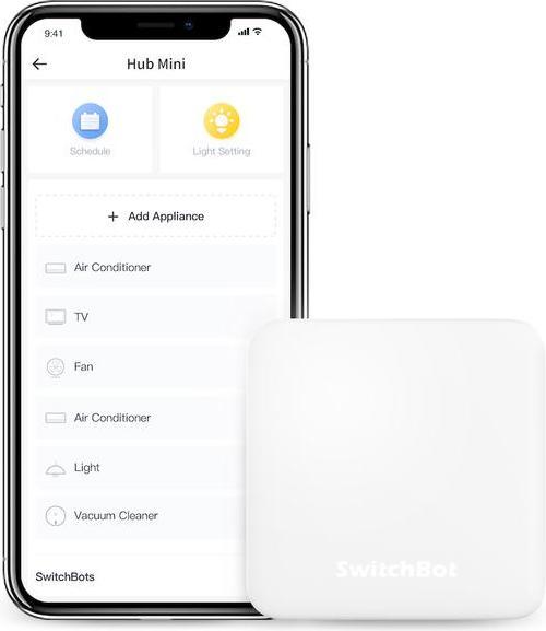 Actual product image SwitchBot Hub Mini