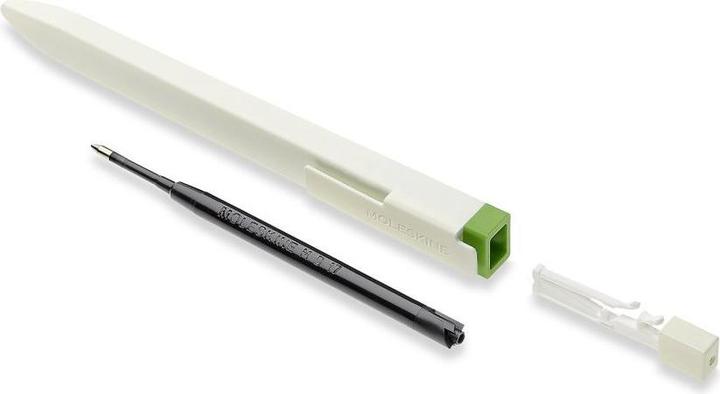 Produktbild Moleskine Go Pen tagged black 1.0 Pattern green (1x)