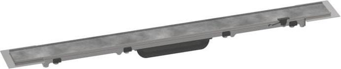 Produktbild hansgrohe HG Duschrinne RainDrain Rock Fertigset, kürzbar und befliesbar 700mm (700 mm)