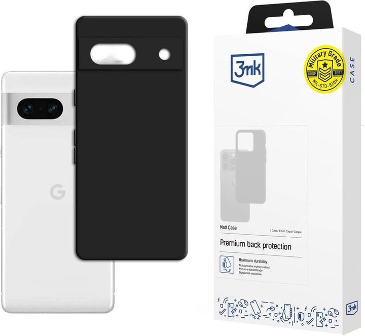 Produktbild 3MK Google Pixel 7A 5G - Matt Case black (Google Pixel 7a)