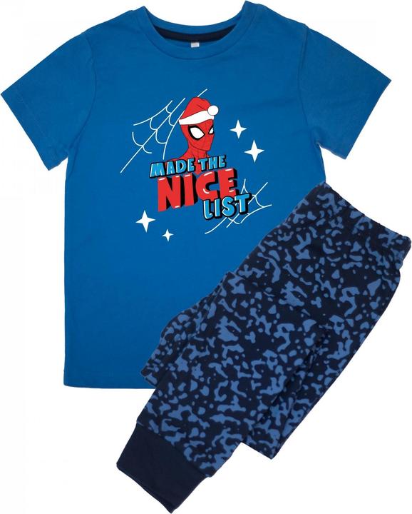 Image du produit Spiderman - Ensemble de pyjama long manches courtes - Garçon (122)