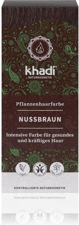 Produktbild Khadi Planzenhaarfarbe (Nussbraun)