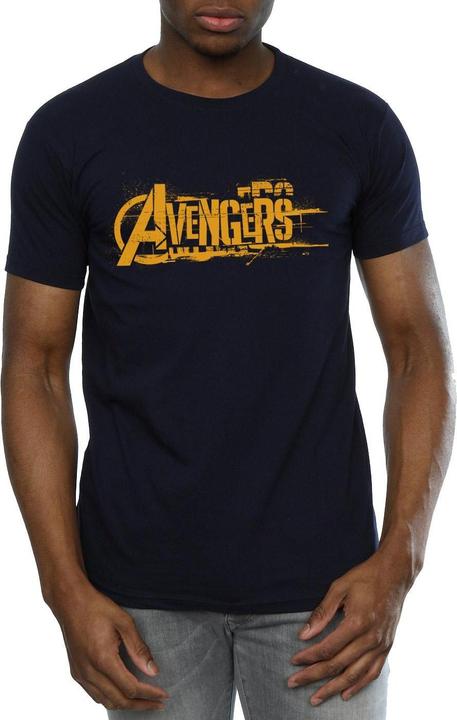 Produktbild Avengers Infinity War Orange Logo TShirt (3XL)