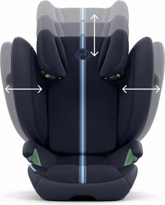 Actual product image Cybex Solution G2 I-Fix Plus (Child seat, ECE R129/i-Size Standard)