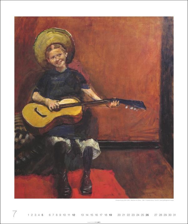 Produktbild Allegro - Musik in der Kunst Kalender 2026 (46 x 55 cm)