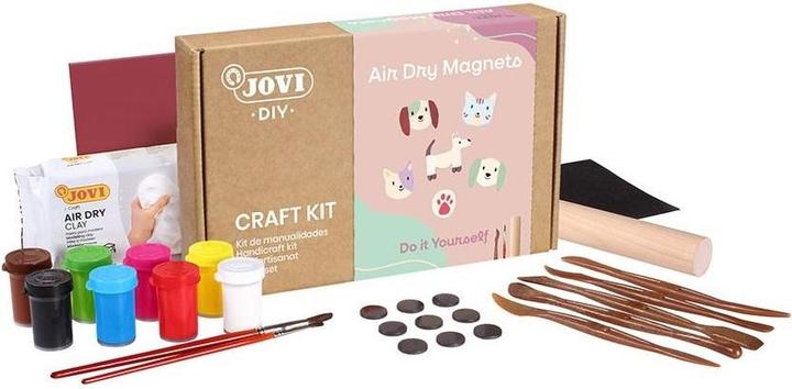 Jovi Modelling clay DIY Air Dry magnets multicoloured