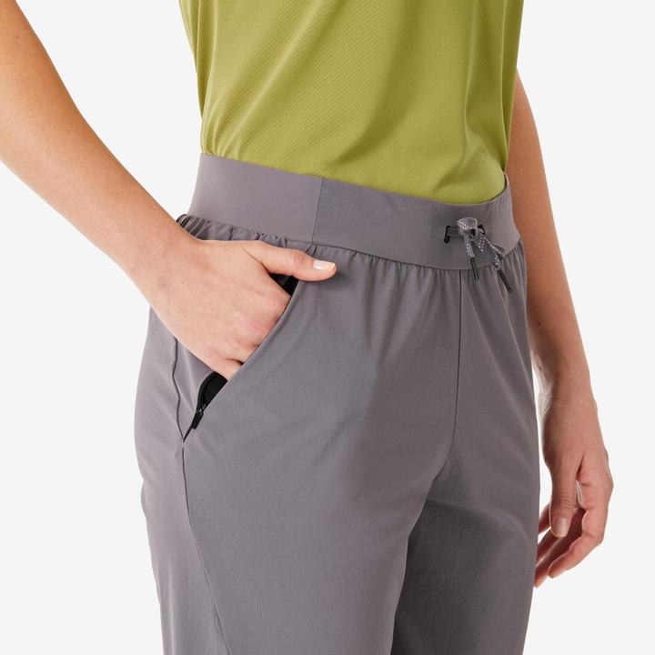 Actual product image Quechua Wanderhose Damen - MH500 grau (34)