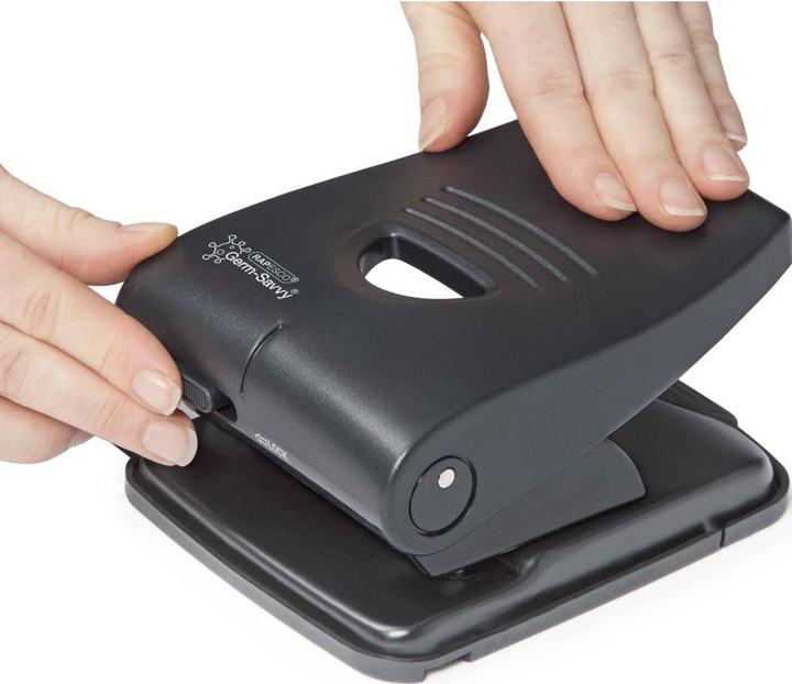 Actual product image Rapesco Punch Germ-Savvy 835-P 40 pages, Black