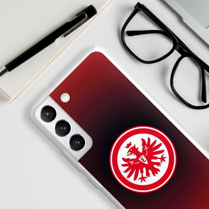 Produktbild DeinDesign Silikon Hülle für Samsung Galaxy S22 Handyhülle Case Smartphone Schutzhülle Eintracht Frankfurt (Samsung Galaxy S22)