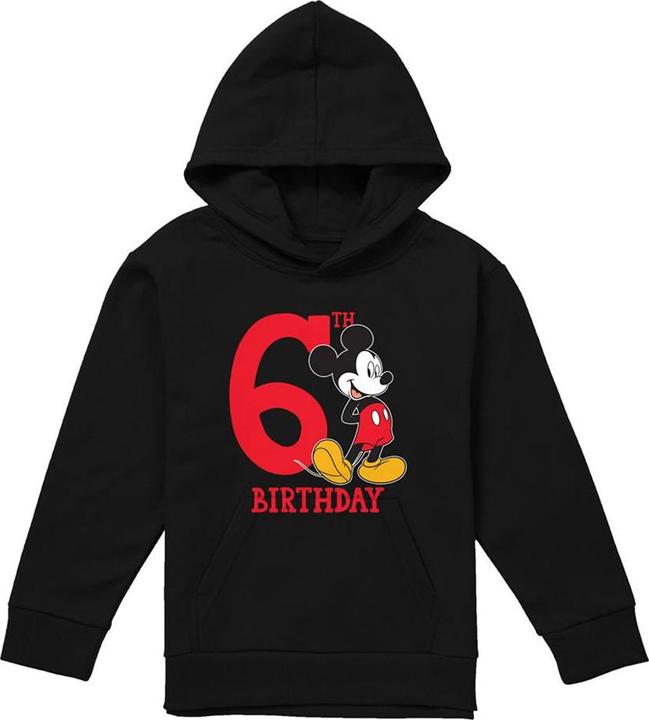 Produktbild Mickey Mouse Kapuzenpullover 6 Geburtstag (128)